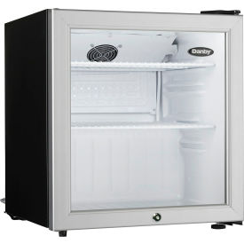 Compact Refrigerator, 1 Glass Door, 1.6 Cu.Ft. Capacity