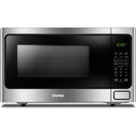 Countertop Microwave, 1000 Watts, 1.1 Cu.Ft. Capacity, Black & Silver