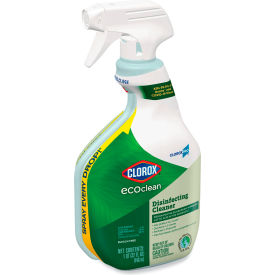Pro EcoClean Disinfecting Cleaner, Unscented, 32 oz. Capacity Spray Bottle, Pack of 9
