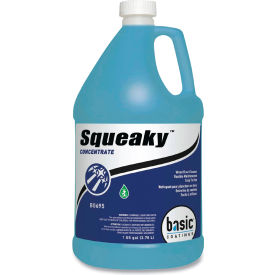 Squeaky Concentrate Floor Cleaner, 1 Gallon Bottle, Pack of 4