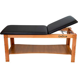 Treatment Table w/ Adjustable Back & Shelf, 400 lb. Capacity, 78"L x 30"W x 31-1/2"H