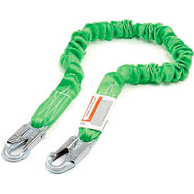 Shock-Absorbing Lanyards, 6-Ft, Green