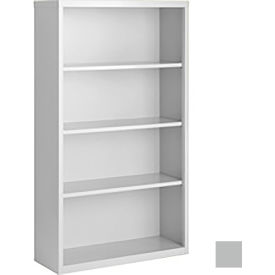 Bookcase, Assembled, 36W x 13D x 60H, Gray