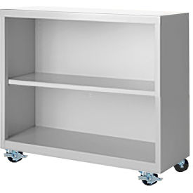 Bookcase, Assembled, 36W x 18D x 33H, White