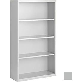 Bookcase, Assembled, 36W x 18D x 60H, Gray
