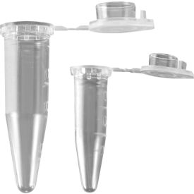 Microtube w/ Locktop Style Cap, 1.5 ml Capacity, Pack of 500