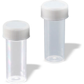 Specimen/Transport Vial, Polypropylene, Non-Sterile, 17 x 50 mm, 7 ml Cap., Pack of 700