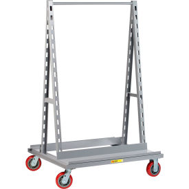 "A" Frame Shelf Truck with Lower Shelf, 3600 lb. Capacity, 40"L x 36"W, Gray