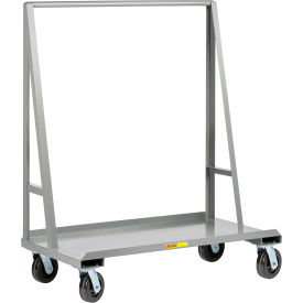 "A" Frame Sheet & Panel Truck with Swivel Casters, 3600 lb. Capacity, 60"L x 24"W, Gray