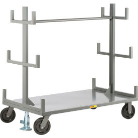 Portable Bar & Pipe Truck, 3600 lb. Capacity, 36"L x 60"W, Gray