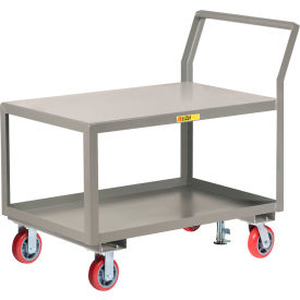 Utility Cart w/ Flush Top Shelf, 3600 lb Capacity, 39L x 24W x 42H, Gray