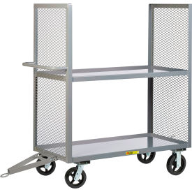 2-Sided Towable Multi-Shelf Truck, 2000 lb. Cap, 53-1/2"L x 30"W x 58-1/2"H, Gray