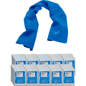 Evaporative Cooling Towel, PVA Material, Blue Color, Pack of 50