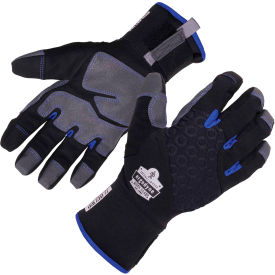 ProFlex 817WP Thermal Waterproof Winter Work Gloves w/ Reinforced Palms, 2XL, Black