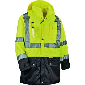 Hi-Vis Shell Jacket, Medium, Lime