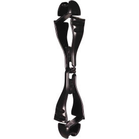Squids 3400 Glove Clip Holder w/ Dual Clips, Black, Pack of 100