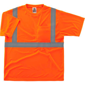 GloWear 8289 Hi-Vis T-Shirt, Class 2, XS, Orange