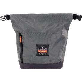Full Respirator Bag, Roll Top Closure, Gray