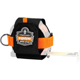 Squids 3770 Tape Measure Holder w/ Belt Clip, XL, Black