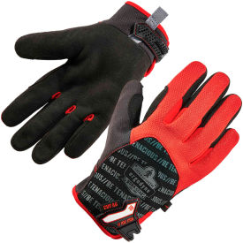 Proflex 812CR6 Utility Cut Resistant Gloves, ANSI A6, 2XL, Black, 1 Pair