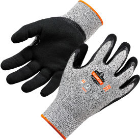 Proflex 7031 Cut Resistant Gloves, Nitrile Coated, ANSI A3, XL, Gray, 1 Pair