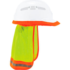 Hi-Vis Hard Hat Neck Shade, Lime