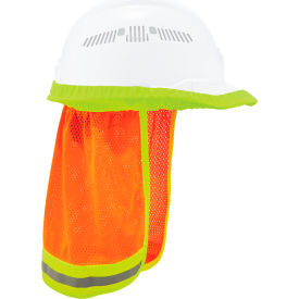 Hi-Vis Hard Hat Neck Shade, Orange