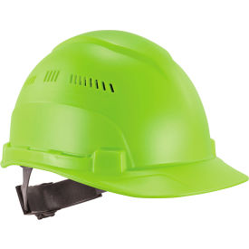 Lightweight Cap, Style Hard Hat Vented, Class C, Lime