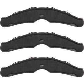 Skullerz 8984-MIPS Safety Helmet Sweatband Replacement, Black, Pack of 3