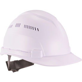 Skullerz 8966 Lightweight Cap, Style Hard Hat Vented, Class C, White