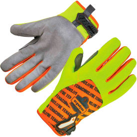 Proflex 812 Mechanics Gloves, XXL, Lime, 1 Pair