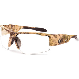 Anti-Fog Safety Glasses, Clear Lens, Kryptek Highlander Frame