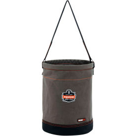 5930 Web Handle Canvas Hoist Bucket, Large, Gray