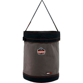 5935T Web Handle Canvas Hoist Bucket & Top, XL, Gray