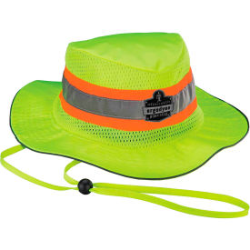 Chill-Its 8935MF Hi-Vis Ranger Sun Hat, 2XL/3XL, Lime
