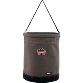 Web Handle Canvas Hoist Bucket, XL, Gray