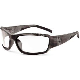 Anti-Fog Safety Glasses, Clear Lens, Kryptek Typhon Frame