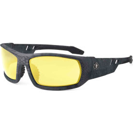 Skullerz ODIN Safety Glasses, Yellow Lens, Kryptek Typhon Frame