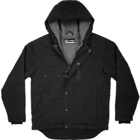 N-Ferno 6468 Duck Canvas Work Jacket, XL, Black