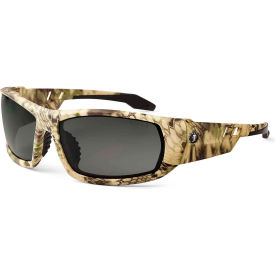 Skullerz ODIN Anti-Fog Safety Glasses, Smoke Lens, Kryptek Highlander Frame