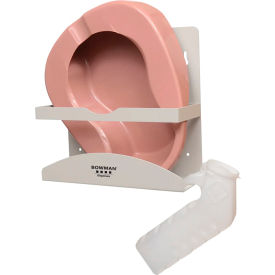 Bedpan/Urinal Dispenser, Aluminum, Quartz Beige