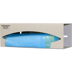 Single Bag Dispenser, 10-1/16"W x 3-7/8"D x 3-1/2"H, Quartz Beige