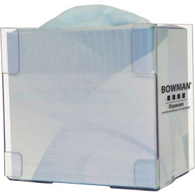 Single Tie Face Mask Dispenser, 8-1/16"W x 5-9/16"D x 7-5/8"H, Transparent