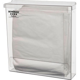 Single Bulk Gown Dispenser, 14-5/8"W x 4"D x 15-5/16"H, Transparent