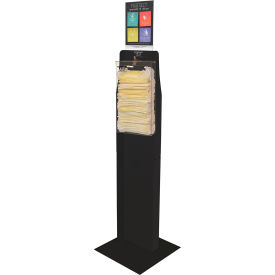 Public Safety Kit, 17"W x 17"D x 64-11/16"H, Black