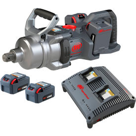 High-Torque Cordless Impact Wrench Kit, 1" Drive, 890 RPM, 2600 ft-lb