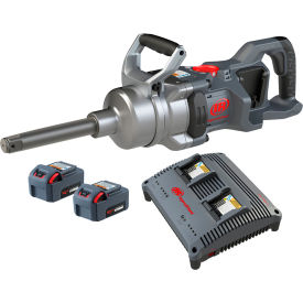 High-Torque Cordless Impact Wrench Kit, 1" Drive, 890 RPM, 3000 ft-lb