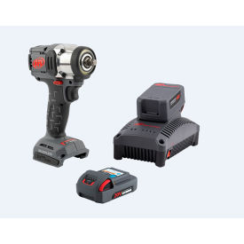 20V 3/8" Cordless Impact Wrench 2 Battery Kit, Mid-Torque, Compact, Pistol Grip
