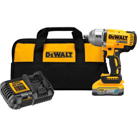 XR® Brushless Cordless 1/2" High Torque Impact Wrench Kit w/ Hog Ring Anvil, 20V