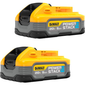 Max Powerstack Li-Ion Battery, 20V, 5.0 Ah, 2/Pack
